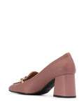 Pink Medium Heel Shoe