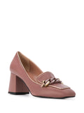Pink Medium Heel Shoe