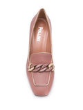 Pink Medium Heel Shoe