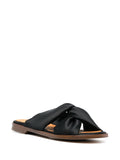 Sandalia Plana Negra