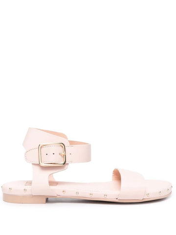 Nude Flat Sandal