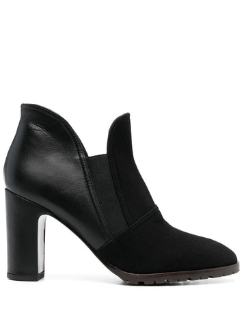 Bota Negra Tacón
