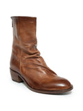 Bota Tacón Medio Camel