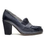 Zapato Tacón  Azul