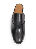 Mules Negro Tacón Bajo