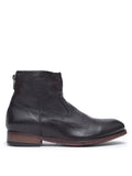 Bordeaux-Flachstiefel - Braun