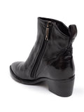 Bota Tacón Medio Camel (Opción Negro)