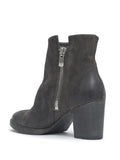 Bota Marrón - Gris Tacón Medio