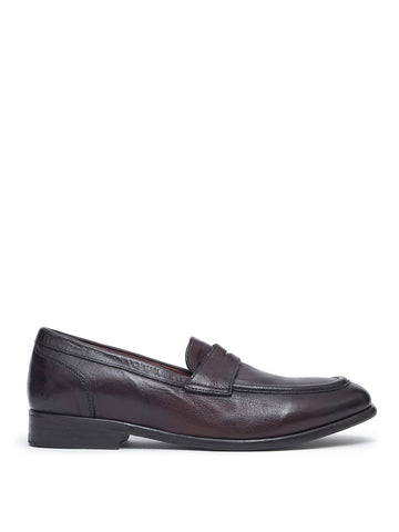 Zapato Plano Burdeos - Marrón