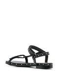 Sandalia Plana Negra