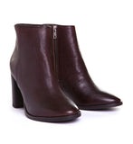 Bota Marrón Tacón