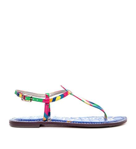 Multicolor Flat Sandal