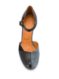 Zapato Bicolor Gris - Negro