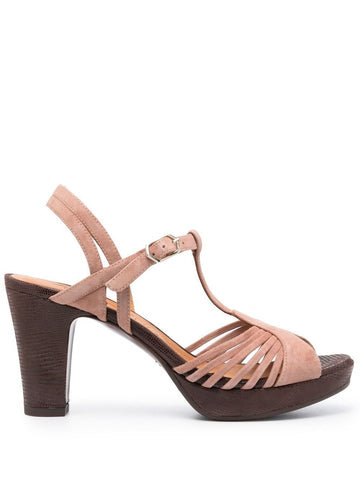 Sandalia Plataforma Nude