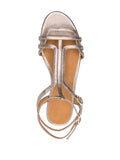 Sandalia Plana Plata