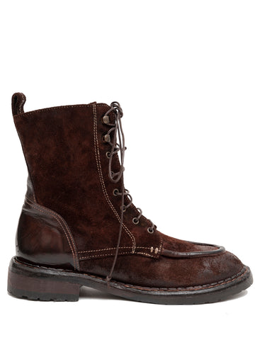 Brown Flat Boot