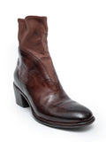 Bota Tacón Medio Marrón